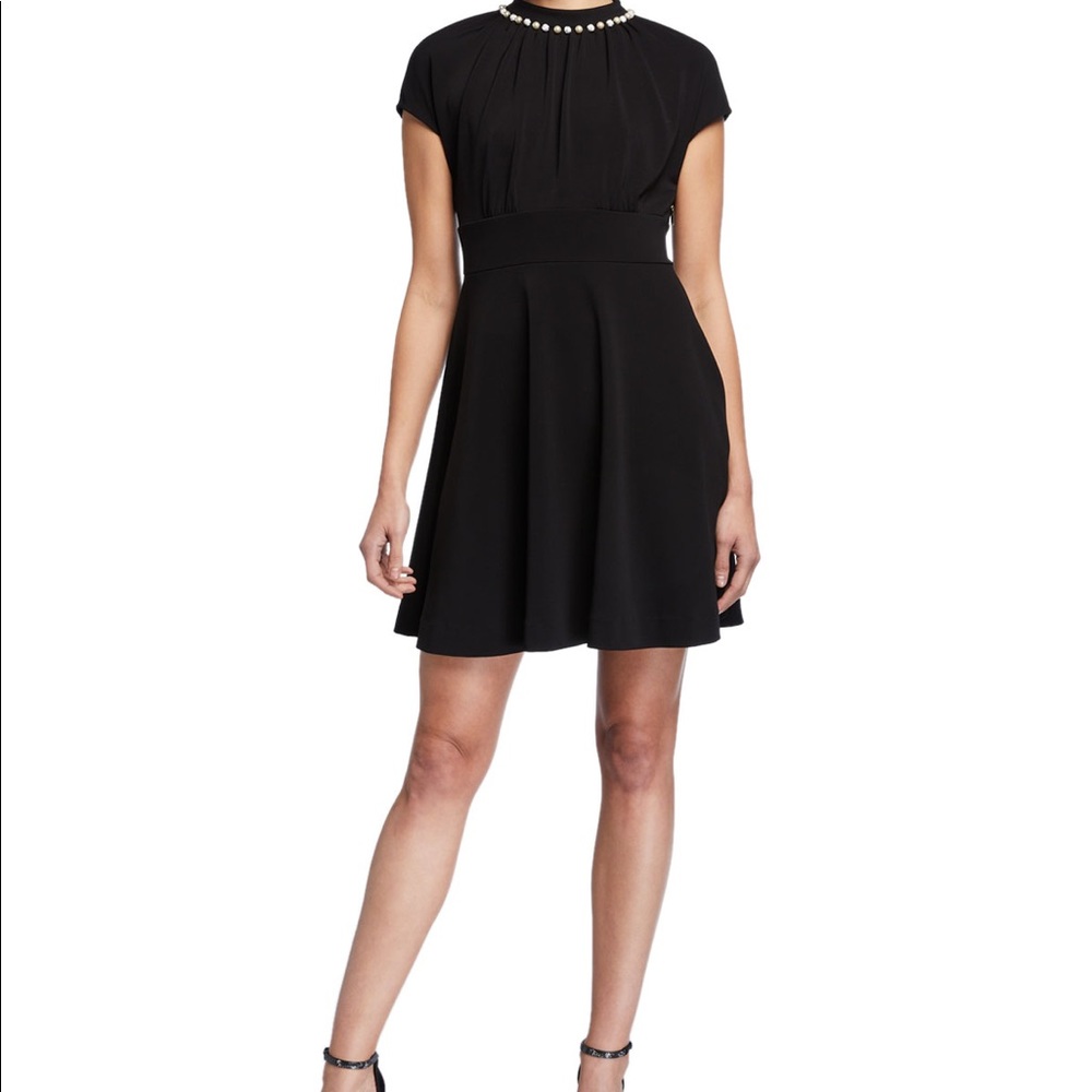 Kate spade pave pearl crepe dress